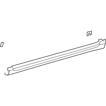 Lexus 75851-33905-B0 Moulding, Rocker Panel, RH