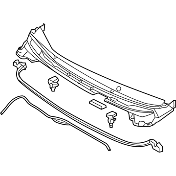 Hyundai 86150-3Y500 Cover Assembly-Cowl Top