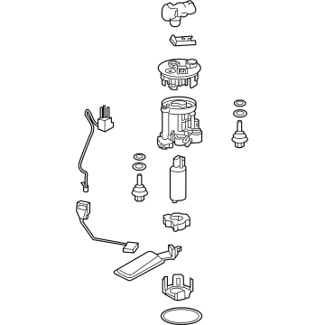 Lexus 77020-48260 Tube Assembly, Fuel SUCT