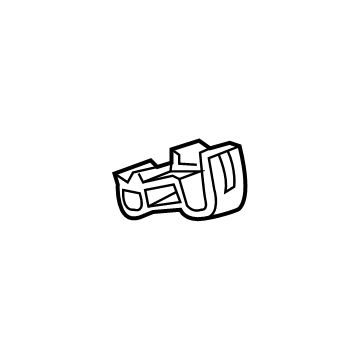 Lexus 77281-0E030 Clamp, Fuel Filler Pipe
