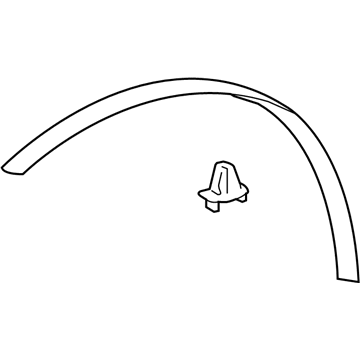Lexus 75871-50070 MOULDING, Front Fender