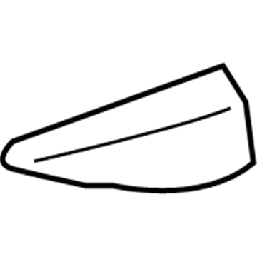 Lexus 75601-50080-C0 MOULDING Sub-Assembly, Front