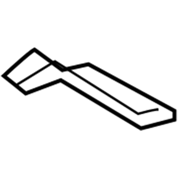 Lexus 75631-30110-A0 Garnish, Roof Top, Front