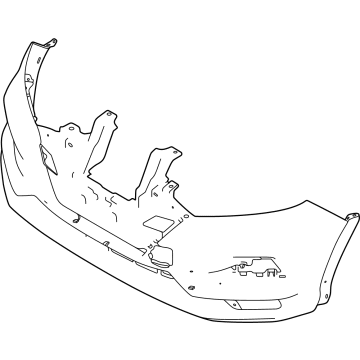 Nissan 62022-6MR0H Fascia-Front Bumper