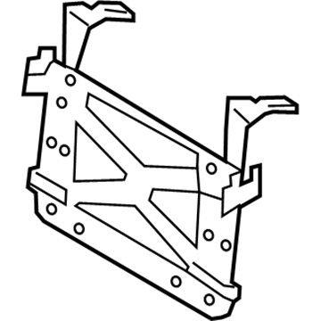 Lexus 72076-50040 Arm Sub-Assembly, Rear Seat