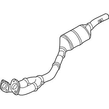 BMW 18-30-7-505-321 Converter Pipe