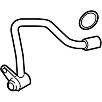 BMW 17-22-7-592-400 Oil Cooling Pipe Inlet