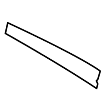 Lexus 75755-78010 MOULDING, Front Door Window