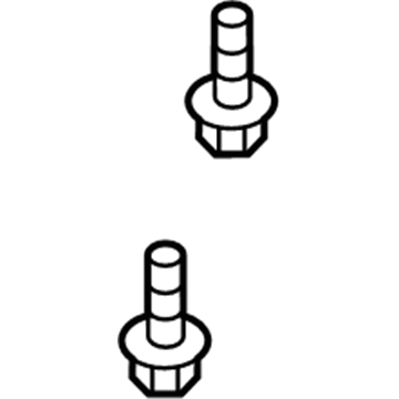 Honda 90161-SHJ-A00 Bolt, Flange (12X30)