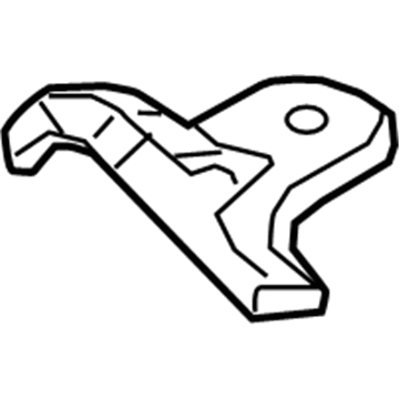 Honda 50265-TZ5-A01 Stay, FR. Sub-Frame Mounting (FR. R.)