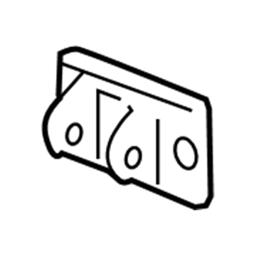 GM 15826713 Tow Hook Bracket