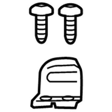 Lexus 81193-48080 RETAINER, HEADLAMP Protector