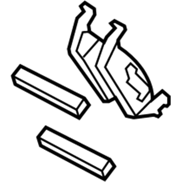 Ford AU2Z-2V200-A Rear Pads