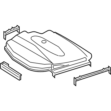 BMW 12-90-7-544-575 Cover Electronic-Box