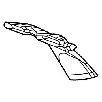 Mopar 55038158AD Duct-Floor Distribution