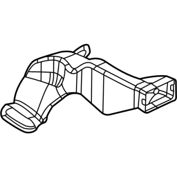 Mopar 55038067AC Duct-Floor