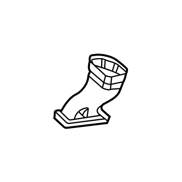 Mopar 55038060AC Duct-Floor Distribution