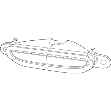 Mopar 5113616AA Lamp-Center High Mounted Stop