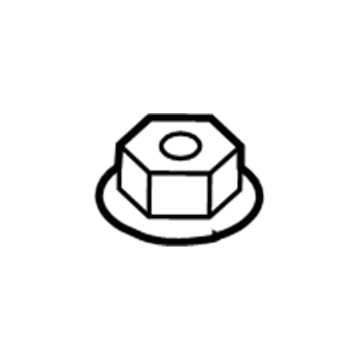 BMW 33-55-6-790-913 Hexagon Nut With Collar