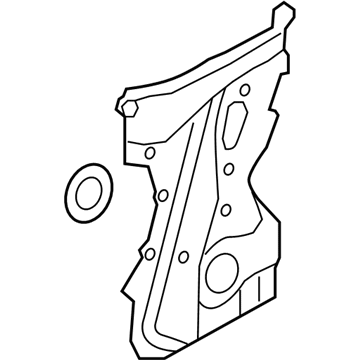 Kia 213502G004 Cover Assembly-Timing Chain
