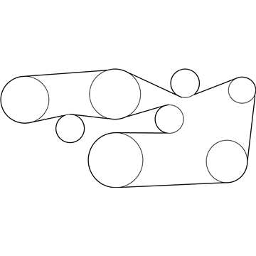 Toyota 90916-A2010 AC Belt