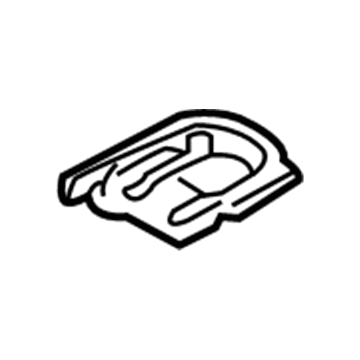 BMW 54-12-8-185-201 Corner Moulding, Left