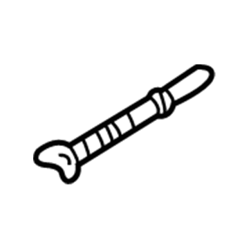 BMW 54-12-8-408-844 Water Outlet Hose Rear
