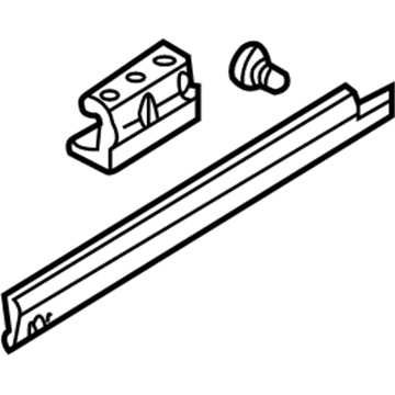 BMW 54-12-8-202-281 Support For Left Rubber Boot
