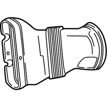 BMW 51-71-2-491-033 Air Duct, Front Left