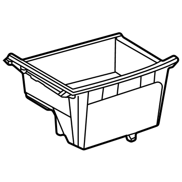 Lexus 64993-F6020 BOX, DECK FLOOR, RR