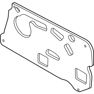 BMW 51-41-9-474-637 ACOUSTIC INSULATION FELT, FR
