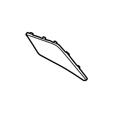 BMW 51-41-5-A01-101 DECOR TRIM, LEFT