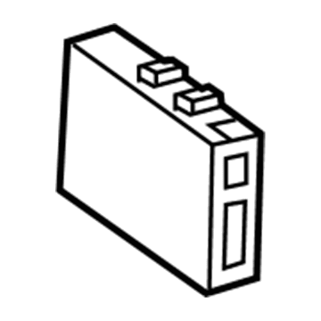 Lexus 89815-48040 Computer, Seat Belt Control