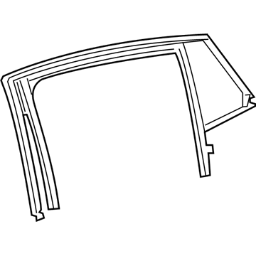 GM 84647882 Fixed Glass