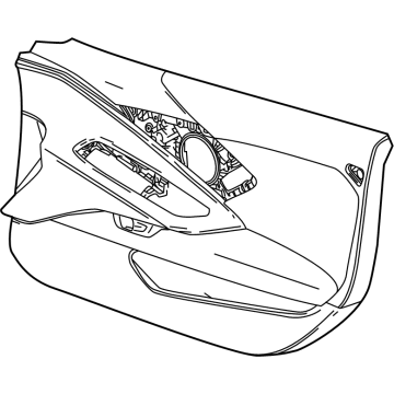 GM 84804166 Door Trim Panel