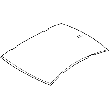 BMW 41-00-7-413-336 Roof Panel For Panoramic Roof