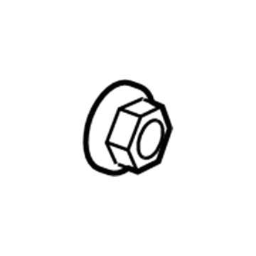 GM 13217120 Hub Assembly Lock Nut