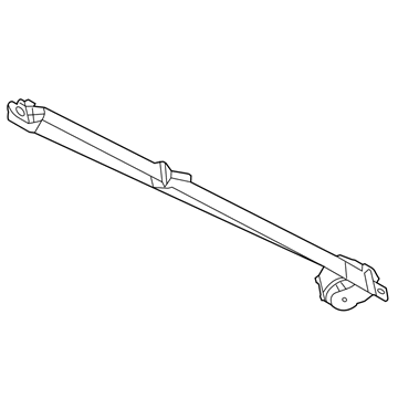 Mopar 7AX80HL1AB Belt-2Nd Row Seat