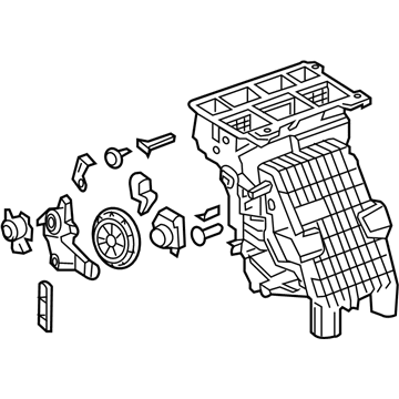 GM 39150991 AC & Heater Case