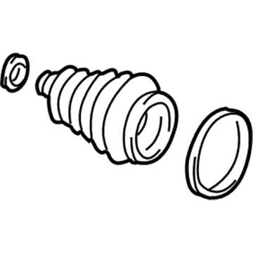 GM 26030761 Boot Kit, Front Wheel Drive Shaft Tri-Pot Joint