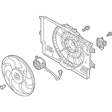 Kia 25380F3300 Blower Assembly