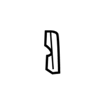 Lexus 74471-30090 Pad, Battery Carrier