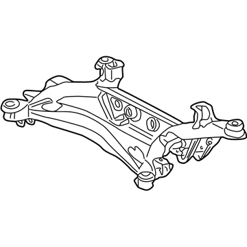 Lexus 51206-30062 Member Sub-Assy, Rear Suspension