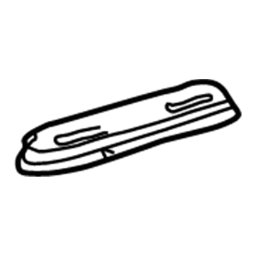 Lexus 52295-30020 Brace, Rear Suspension Member, RH