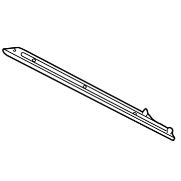 Lexus 52298-24010 Brace, Rear Suspension Member, Rear Lower LH