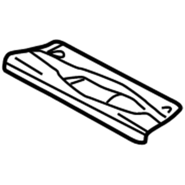 Lexus 57533-24010 Brace, Front Floor, Center