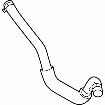 Hyundai 25415-3D100 Hose Assembly-Radiator, LWR