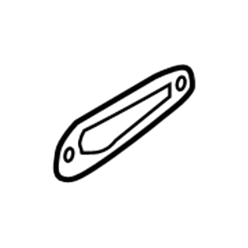 Kia 82654C5000 Pad-Door Outside Handle