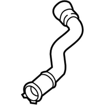BMW 17-12-7-612-444 Radiator Coolant Hose Upper