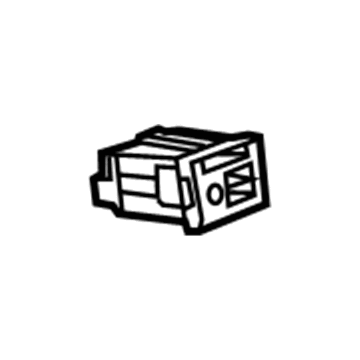 GM 13519225 Receptacle Asm-Audio Player & Usb *White Matt